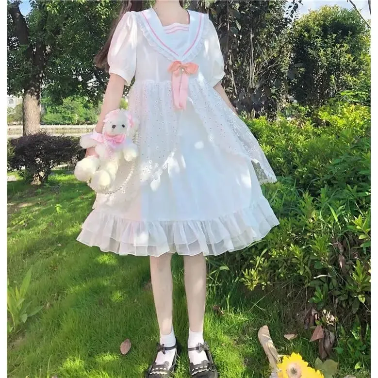 Daisy Meadow Kawaii Fashion Fairy Princess Lolita Dress