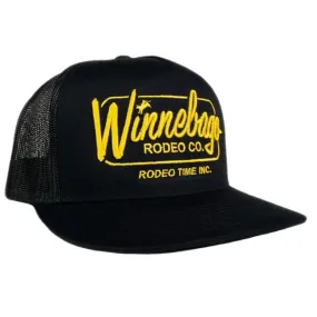 'Dale Brisby' Men's Winnebago Flat Bill Cap - Black