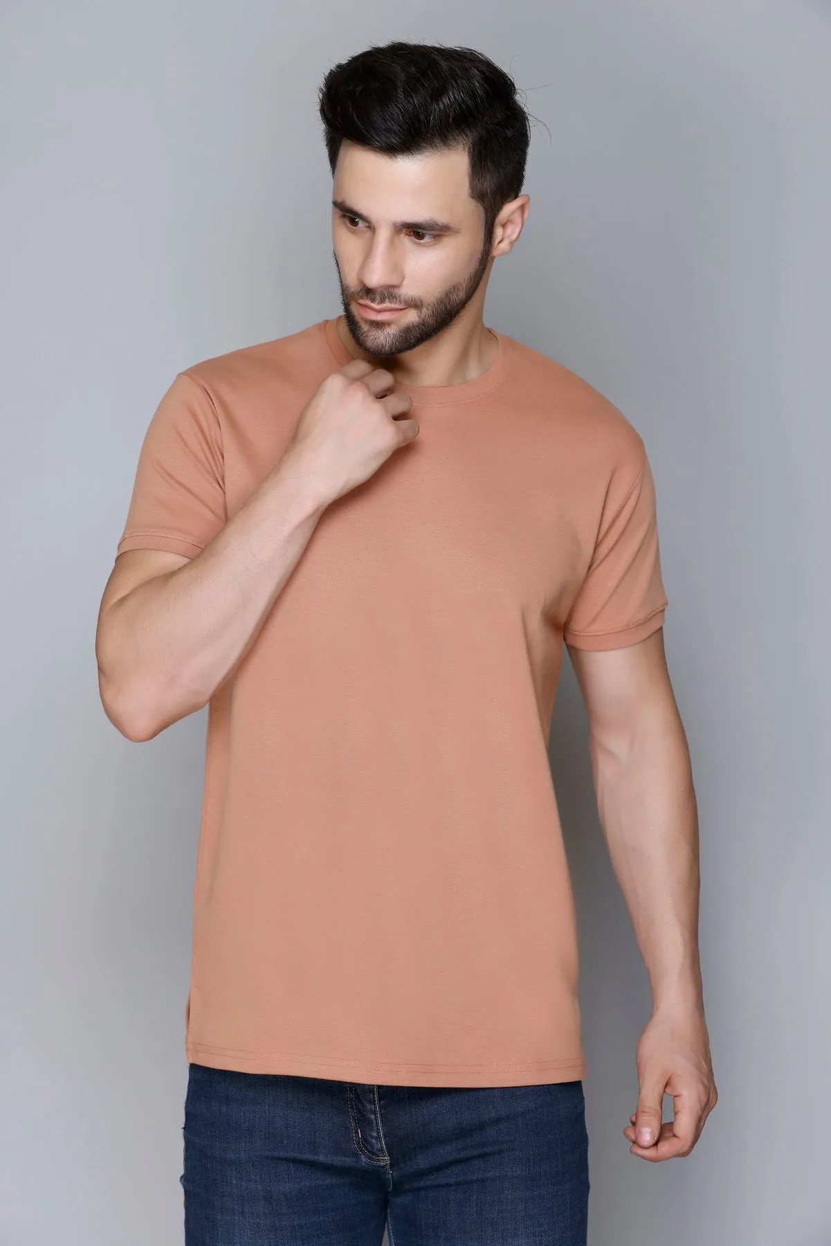 Derby Combo Pack of Men's Round Neck Casual T-shirts