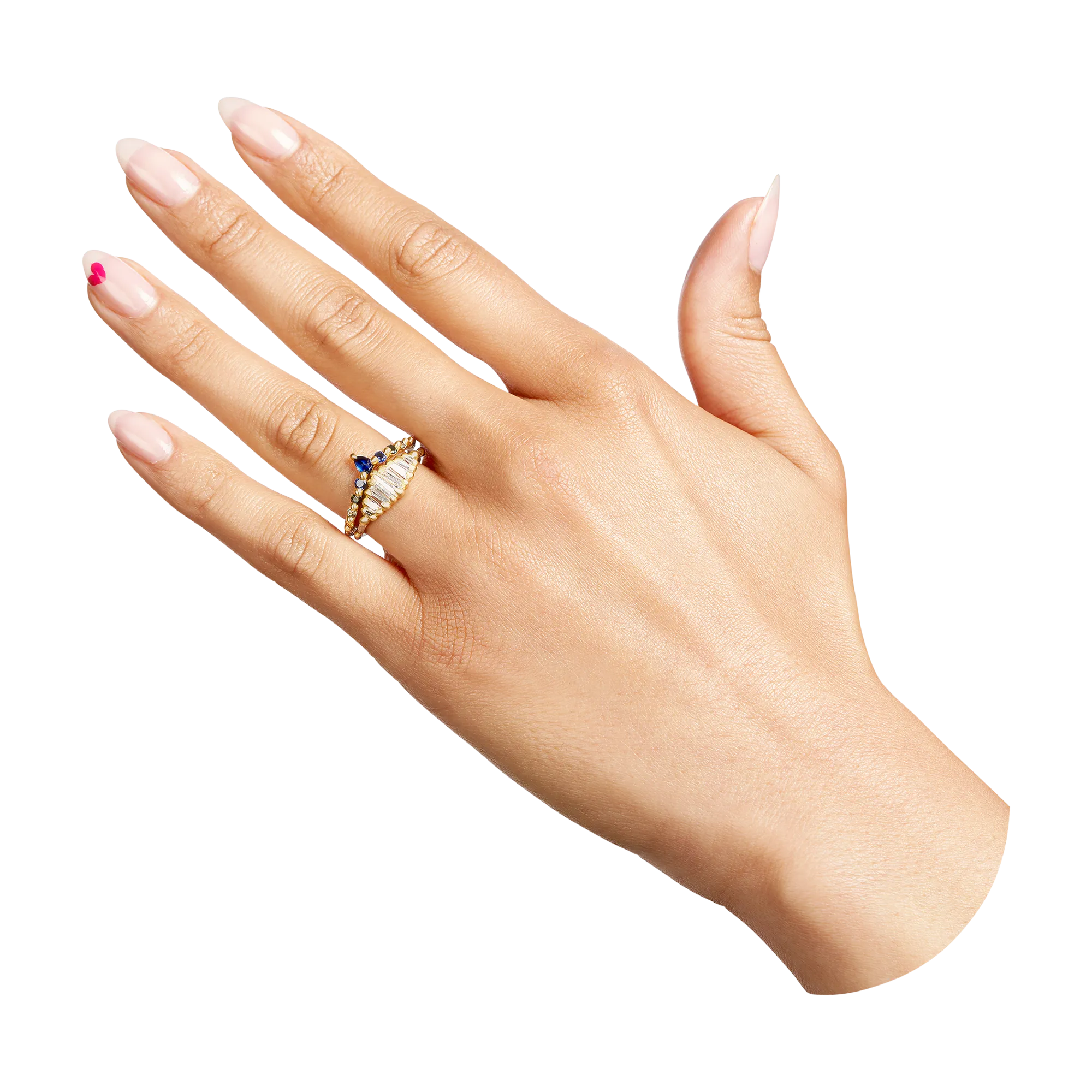 Diamond Shard Ring - Size 7 - 11349