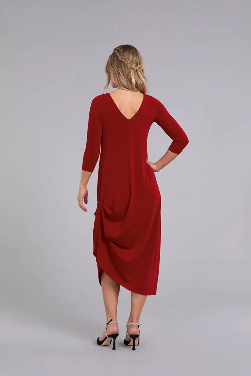 Drama Dress | Red