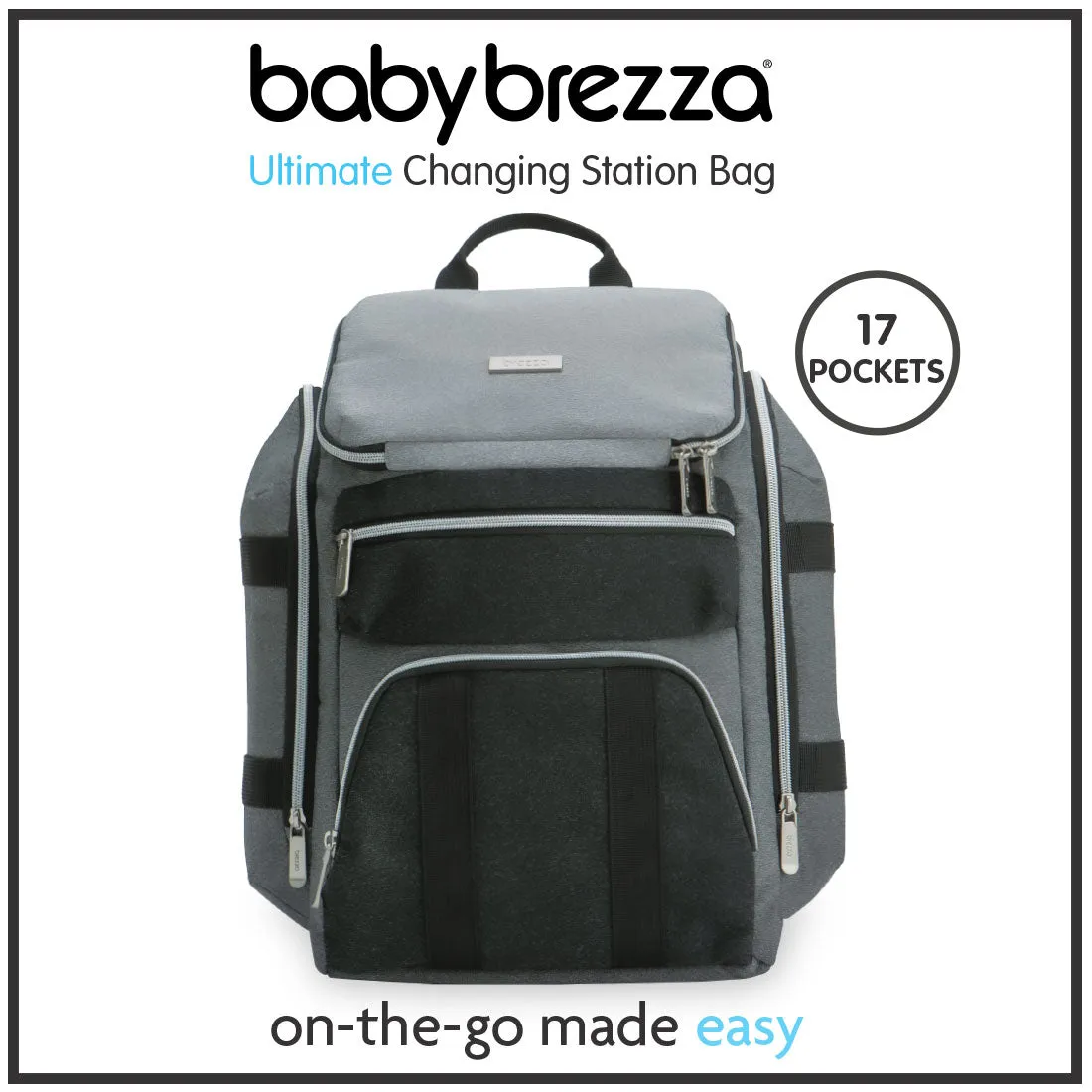 Enzo Ultimate Diaper Bag Backpack with Changing Station