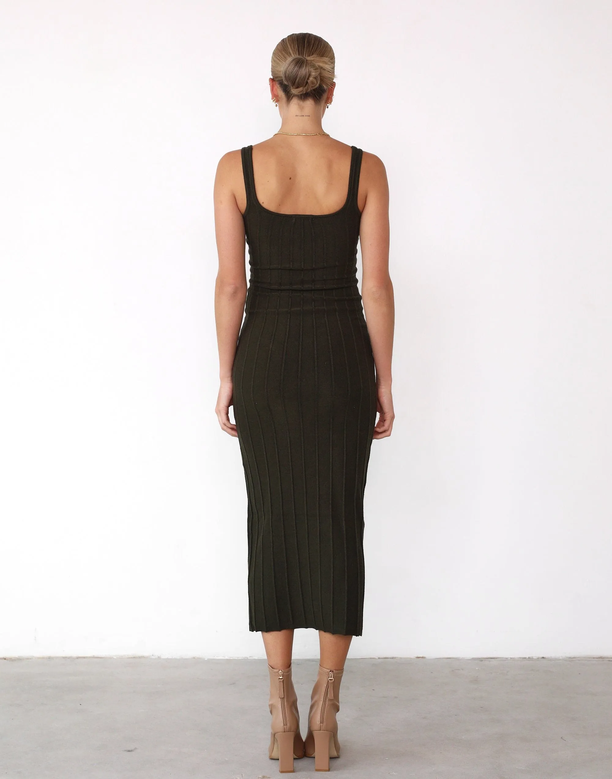 Ephemeral Maxi Dress (Moss)