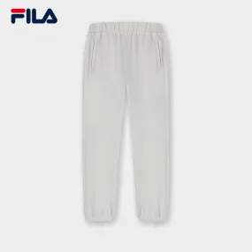 FILA CORE WHITE LINE EMERALD Women Woven Pants in White