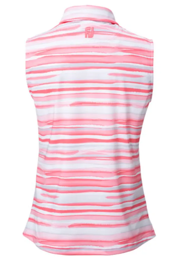 FootJoy Women's Sleeveless Watercolour Shirt