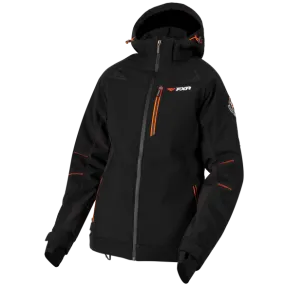 FXR Vertical Pro Softshell Jacket Black/Tangerine