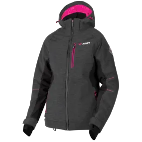 FXR Vertical Pro Softshell Jacket Heather/Fuchsia