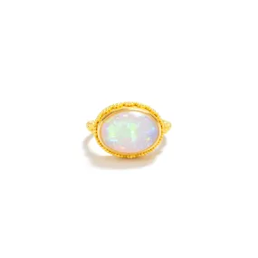 Glitters Twist Opal Ring