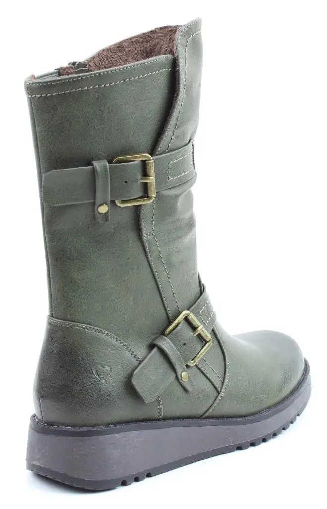 Heavenly Feet Hannah 4 Womens Mid-Calf Boot