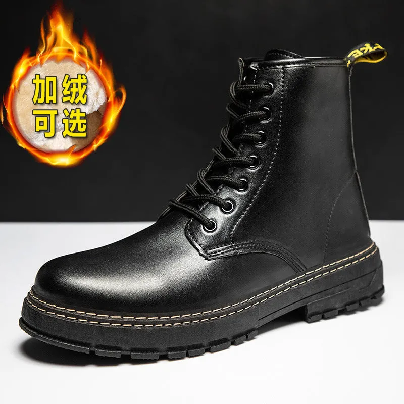 INSTOCK- High Top Trendy Personality Martin Boots For