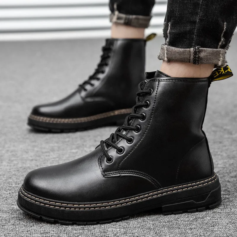 INSTOCK- High Top Trendy Personality Martin Boots For