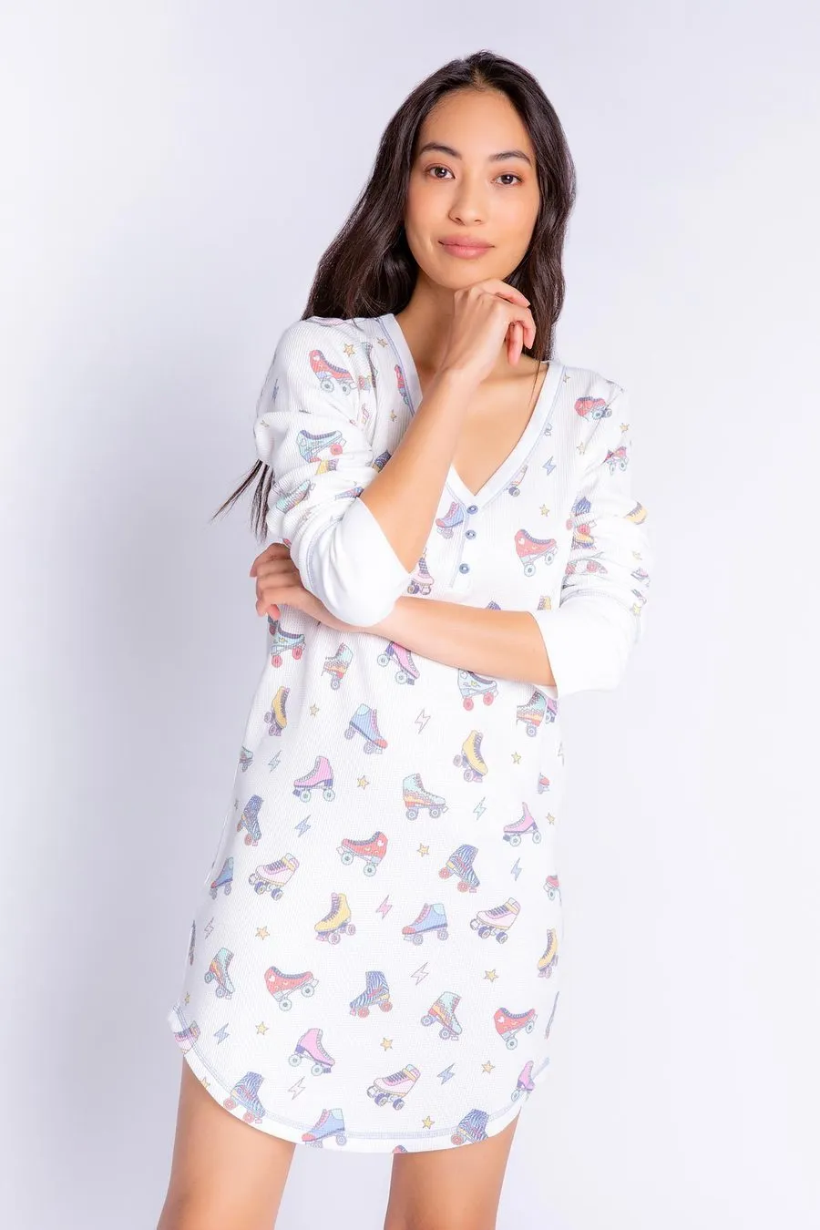 Ivory flashback nightshirt