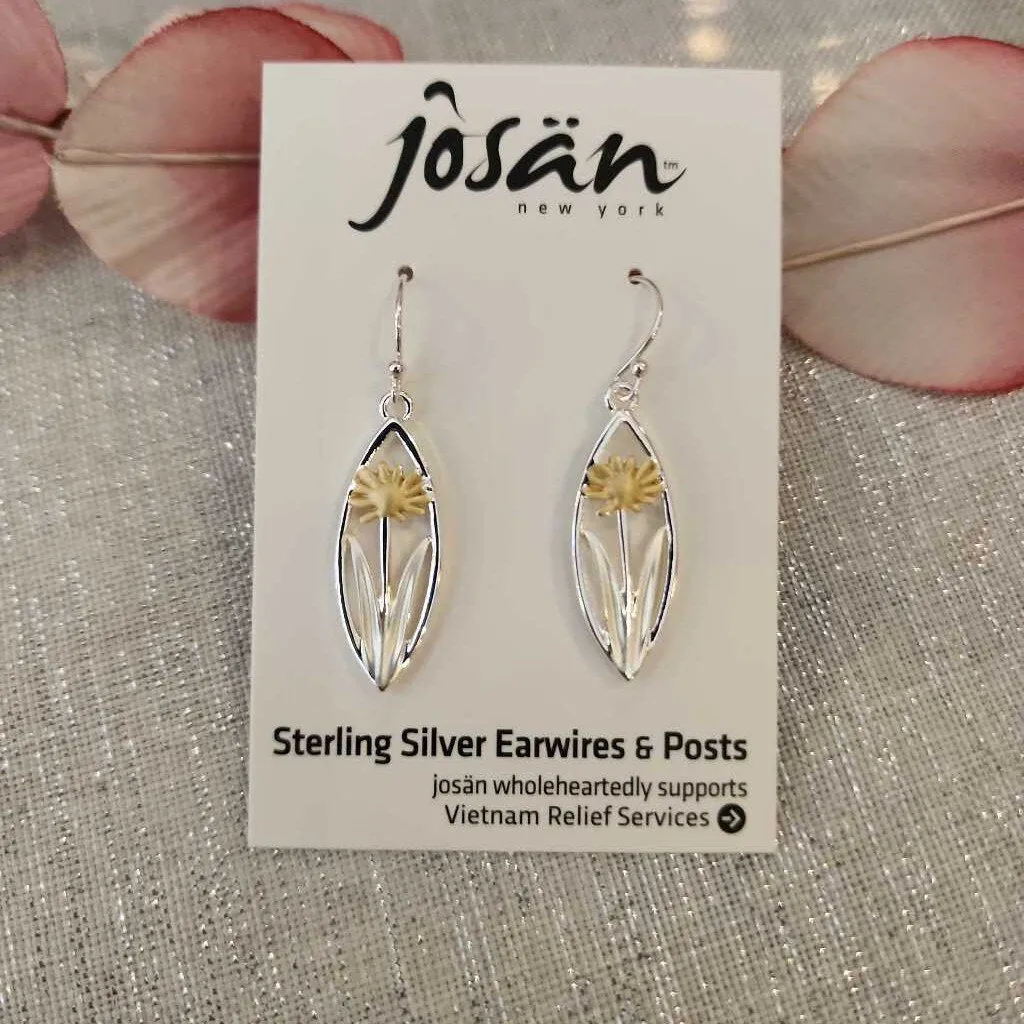 Josan SSW Aster Flower Earrings