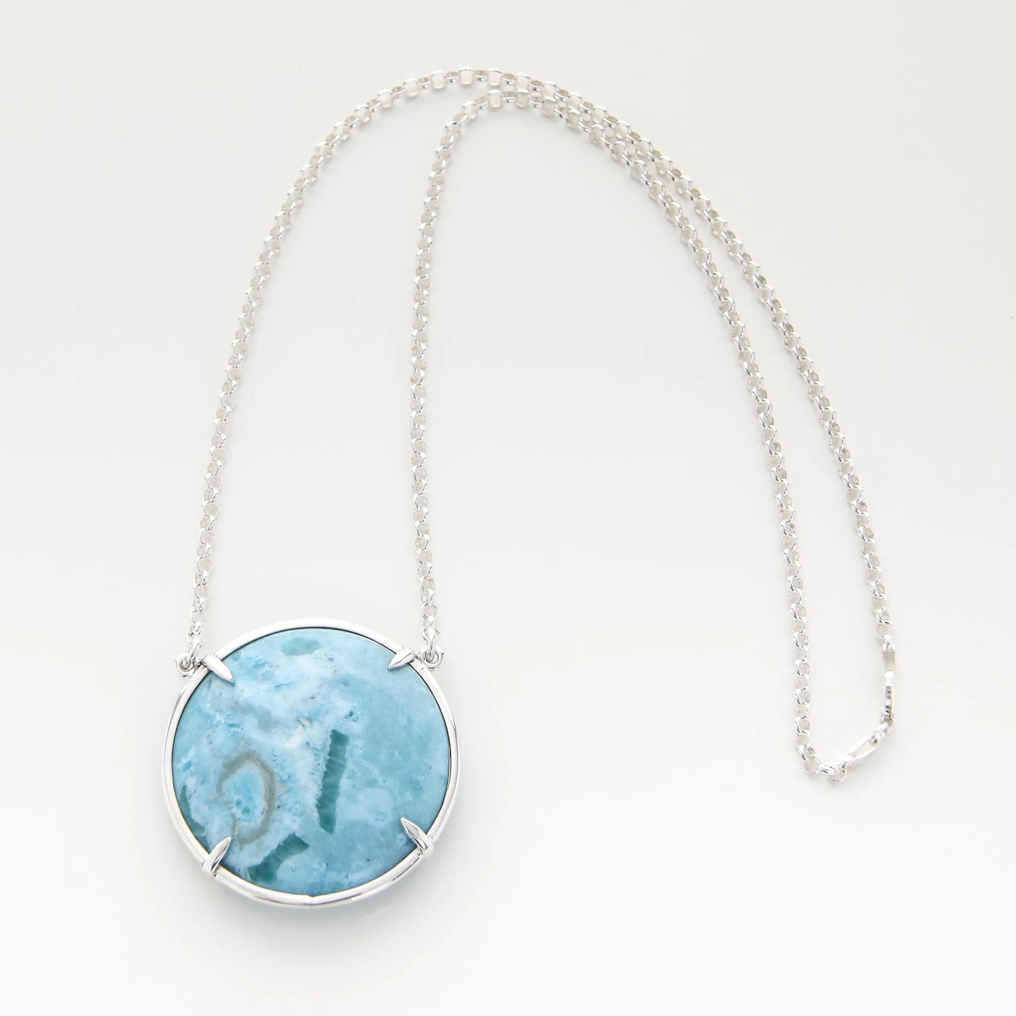 Larimar Necklace Veta Honda I