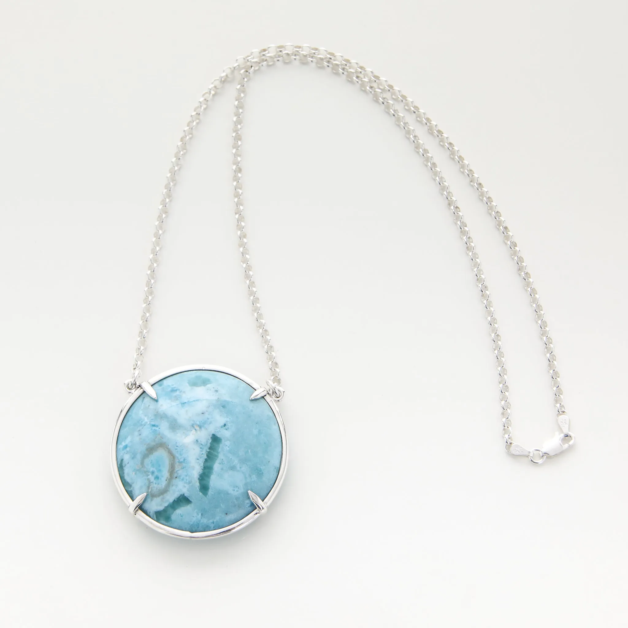 Larimar Necklace Veta Honda I