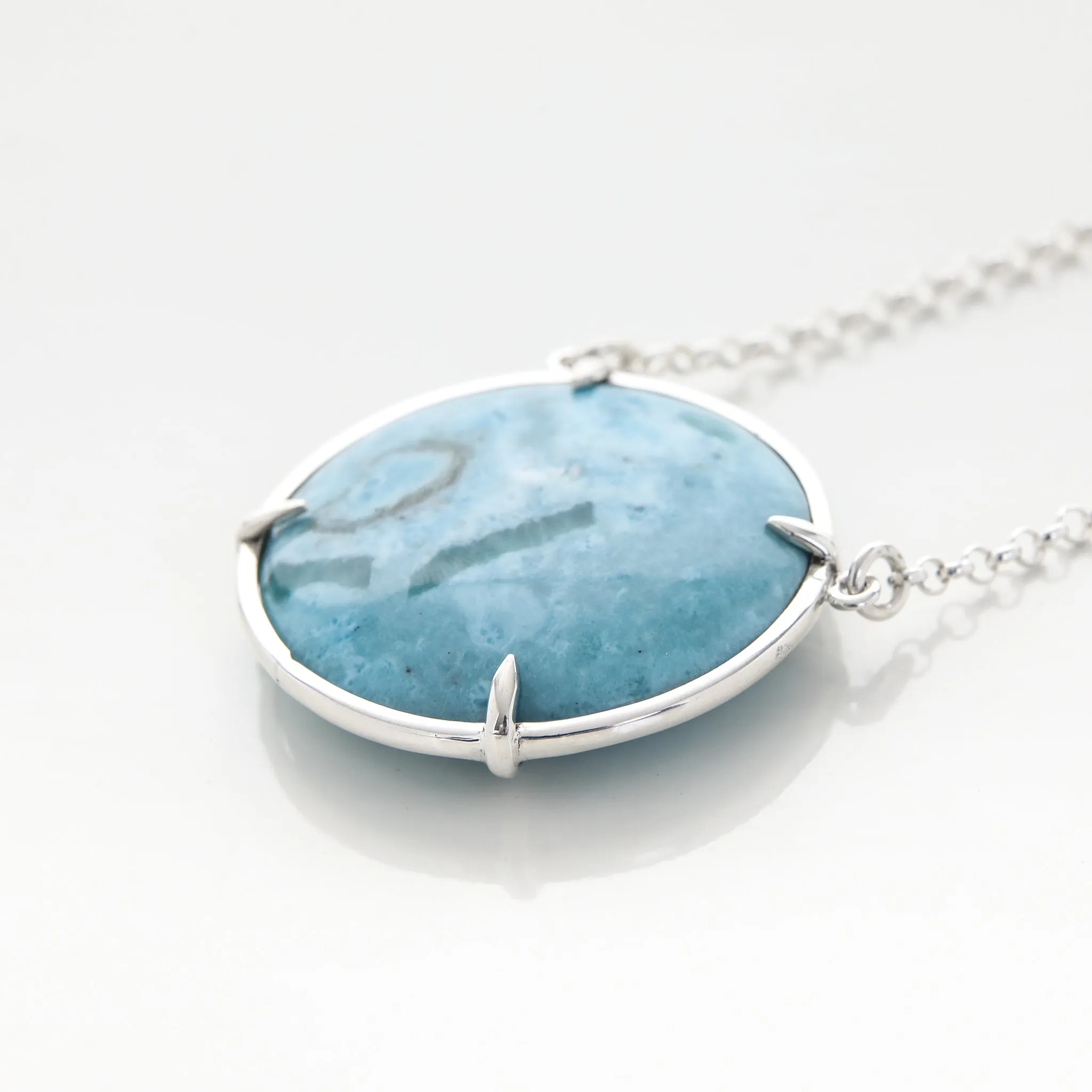 Larimar Necklace Veta Honda I