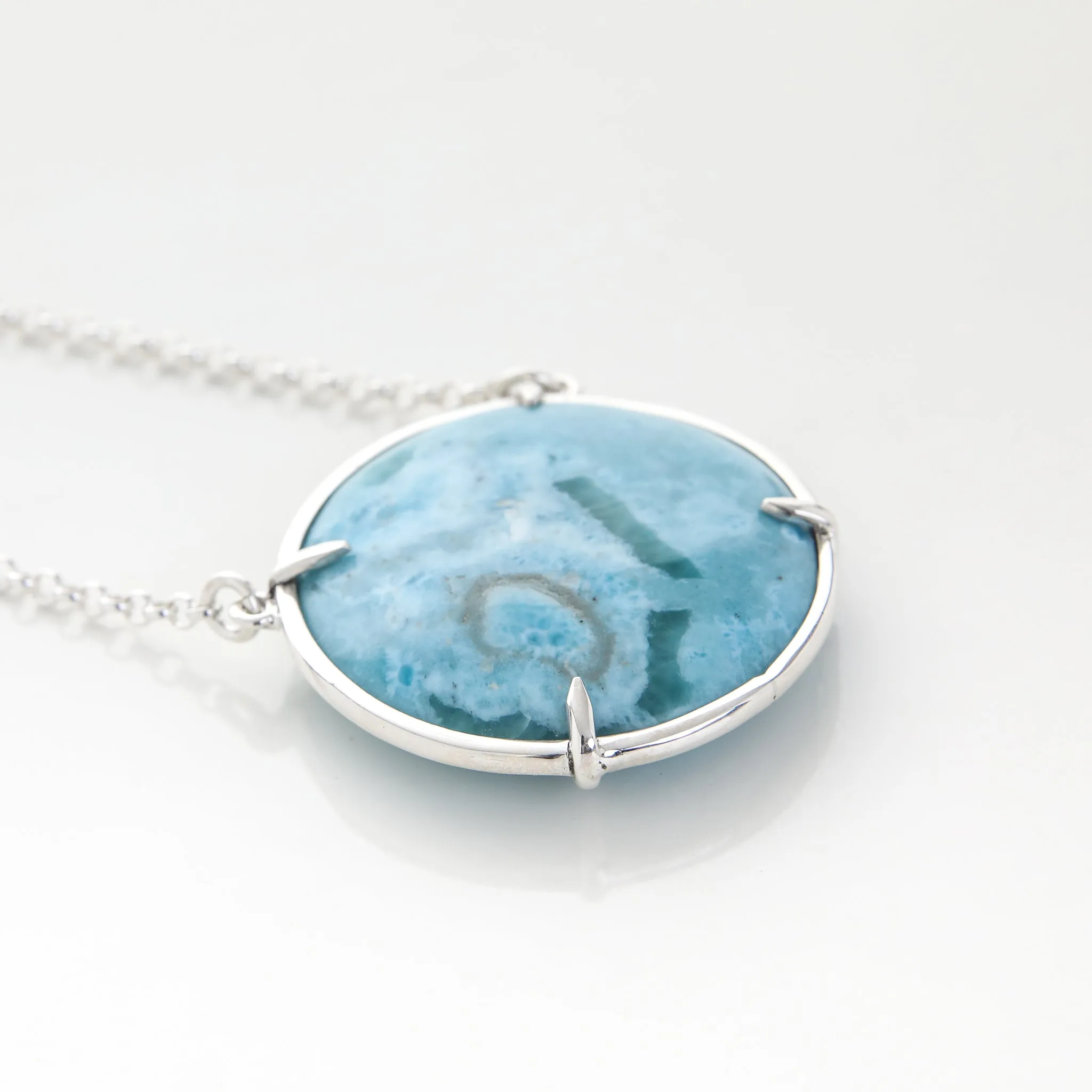 Larimar Necklace Veta Honda I