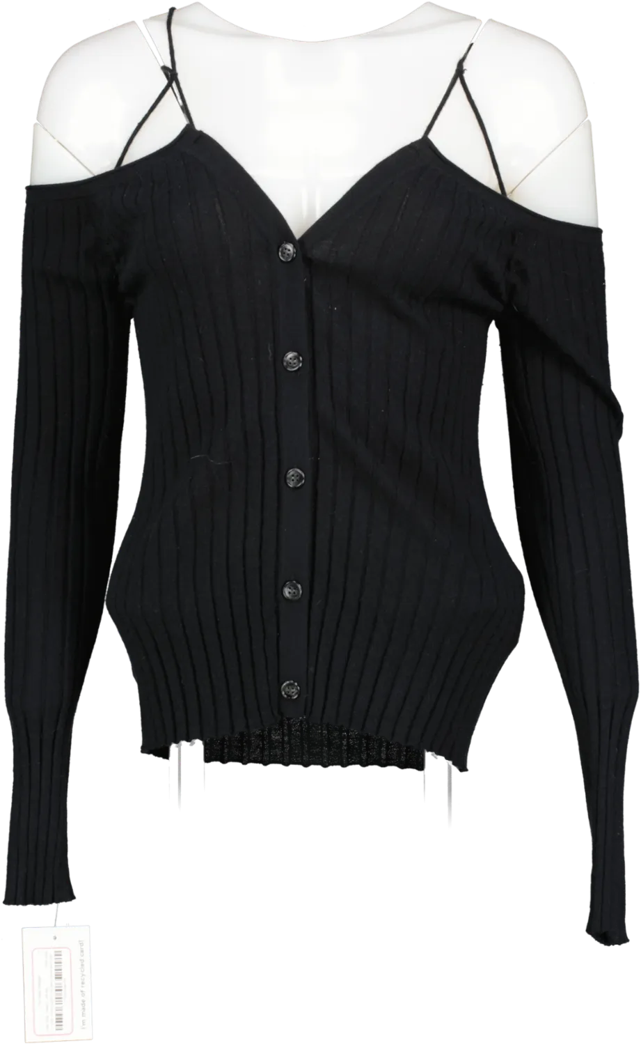 Lisa Yang Black The Clarita Cardigan UK M/L