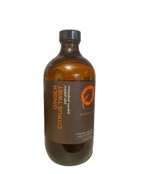 Massage & Bath Oil - Ginger Citrus Twist