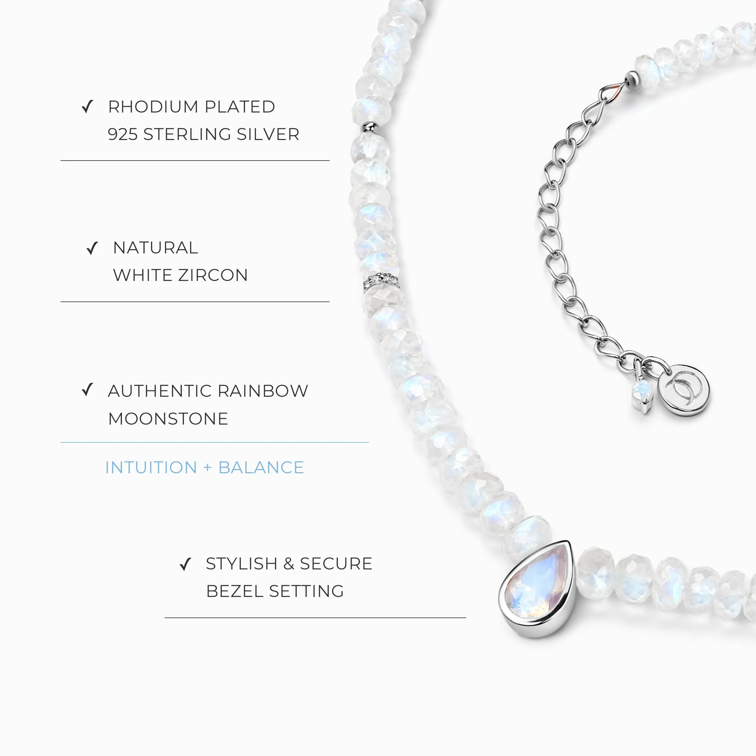 Moonstone Necklace - Free Spirit