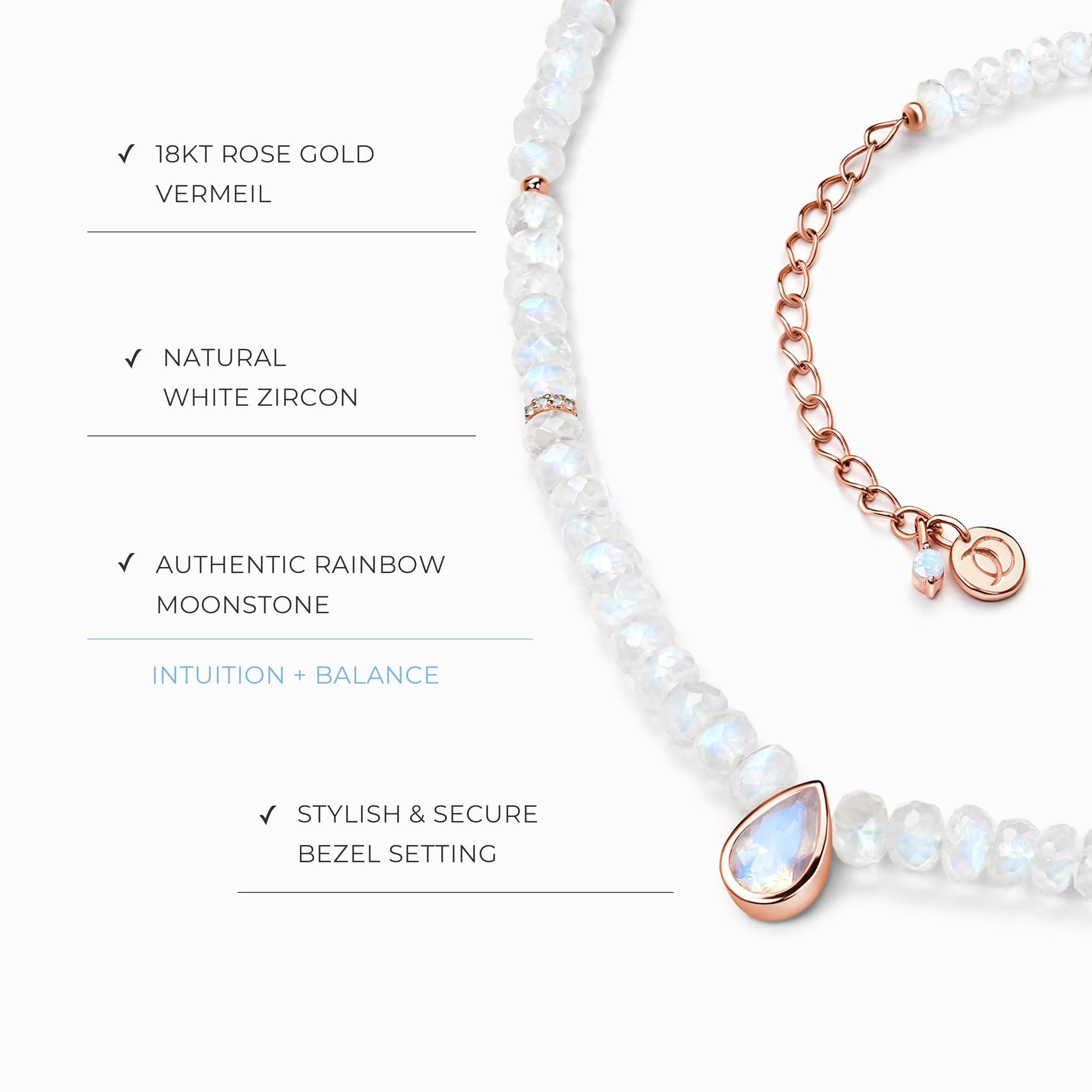 Moonstone Necklace - Free Spirit