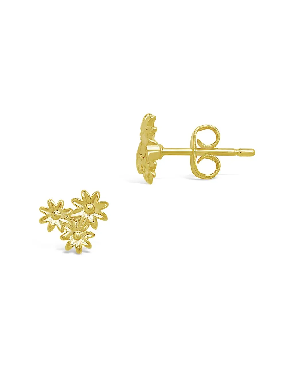 Multi Flower Studs by Sterling Forever