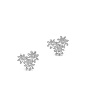 Multi Flower Studs by Sterling Forever