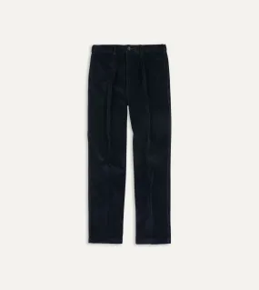 Navy Cotton Corduroy Games Trousers