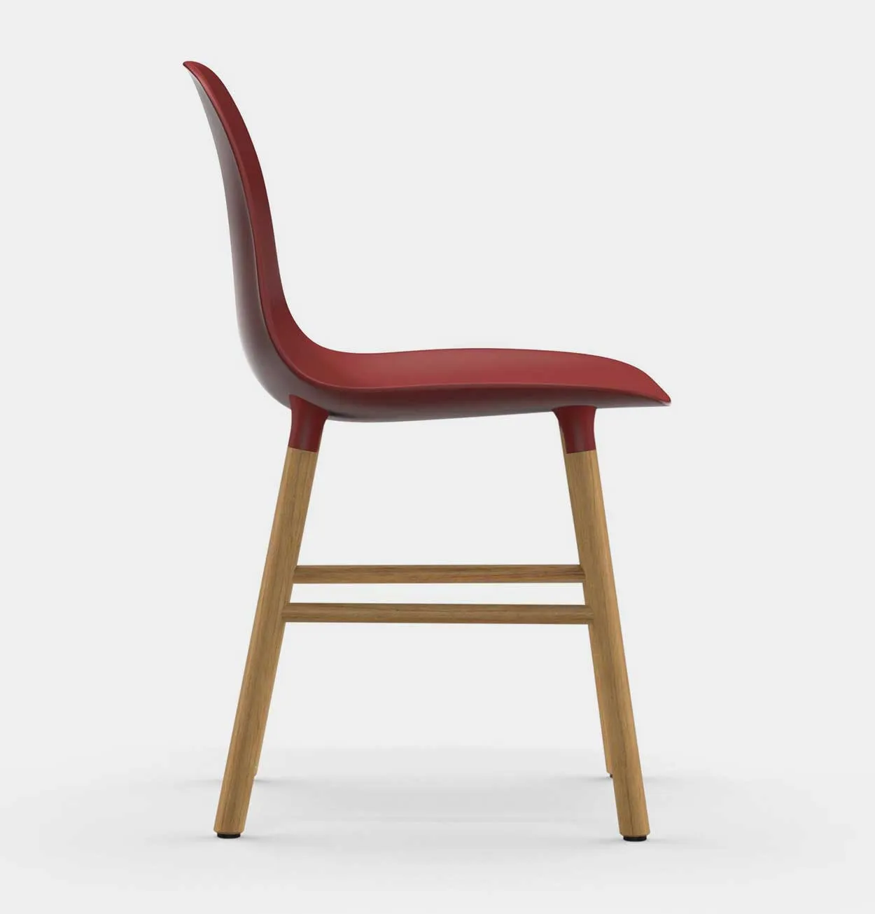 Normann Copenhagen Form Chair – Oak – Red