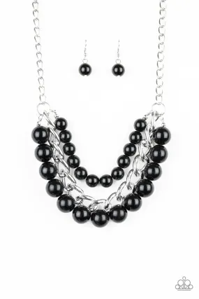 Paparazzi Empire State Empress - Black Necklace