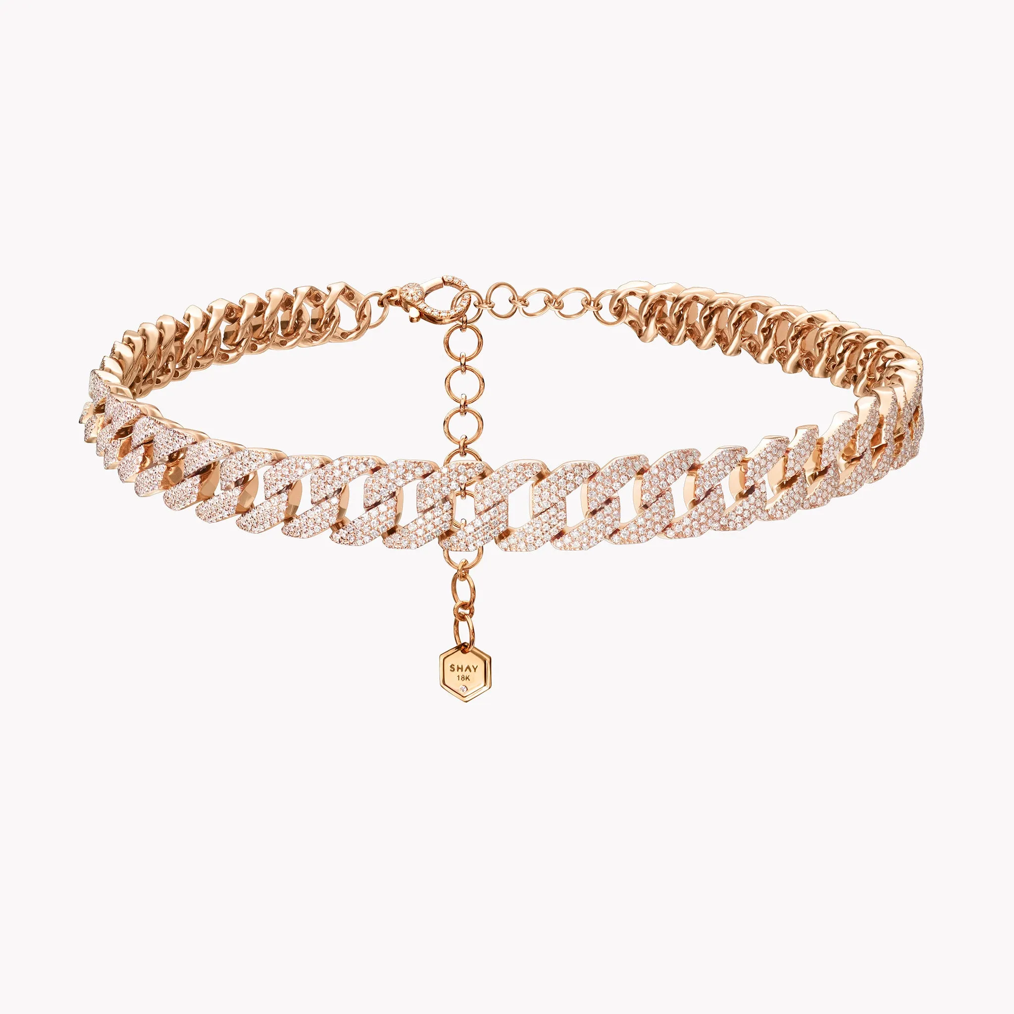 Pavé Geo Link Choker