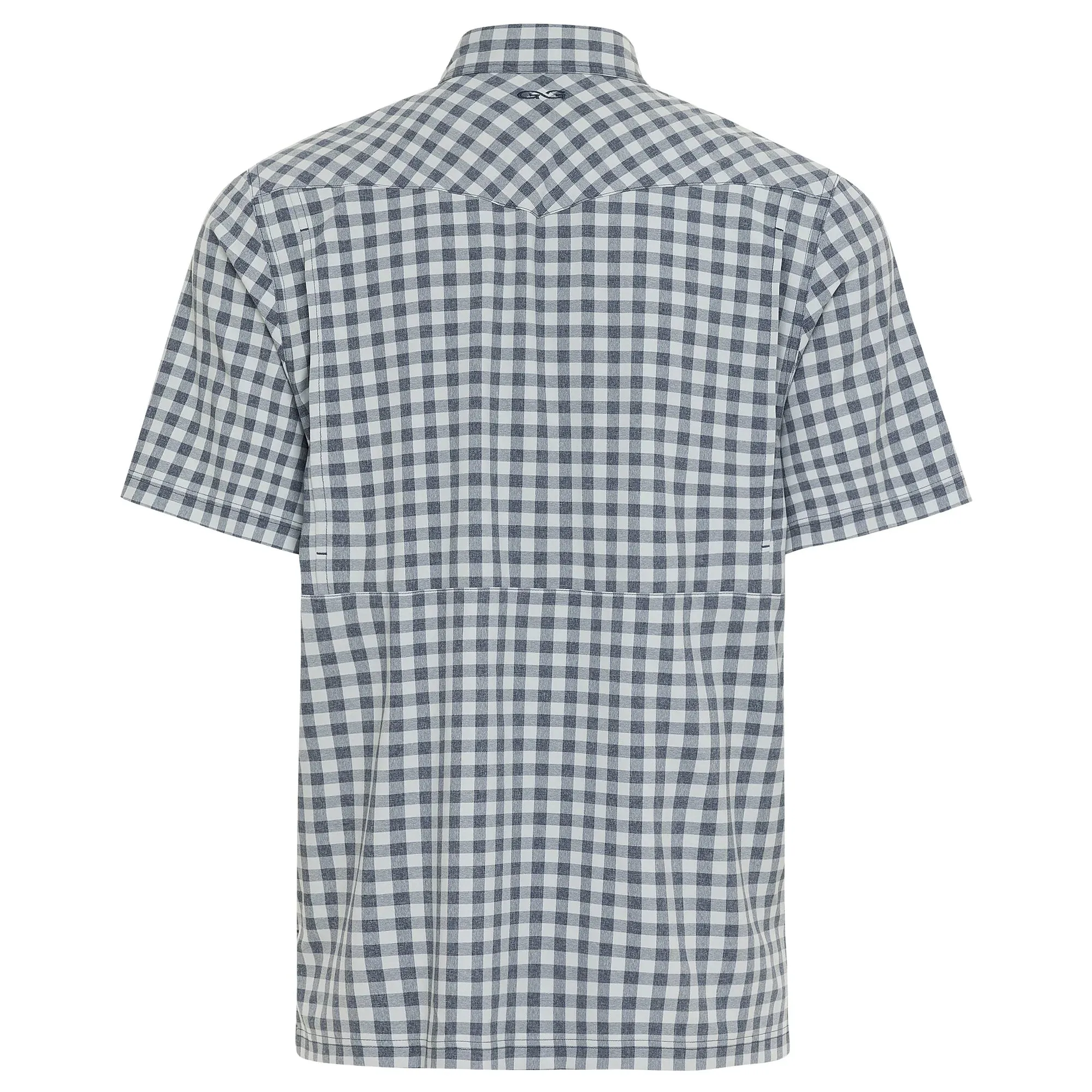 Pearl Snap Shirt SS- Deep Water- GameGuard