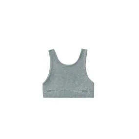 Play by Rylee & Cru Swift Sports Bra - Heathered Indigo