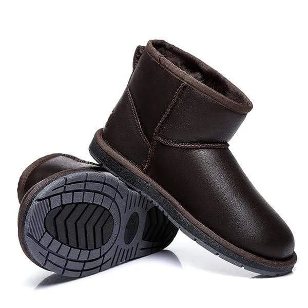 Premium Mini Napa Leather UGG Boots