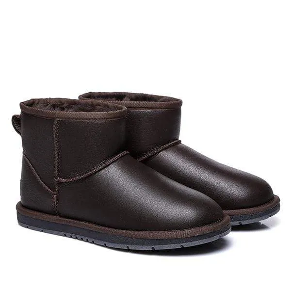 Premium Mini Napa Leather UGG Boots