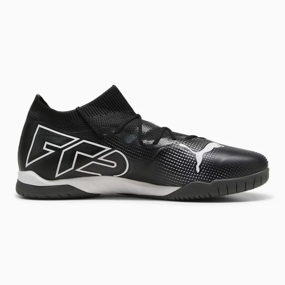 Puma Future 7 Match IT Indoor Football Shoes (Black/White)