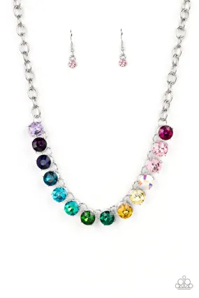 Rainbow Resplendence - Multi Paparazzi Necklace