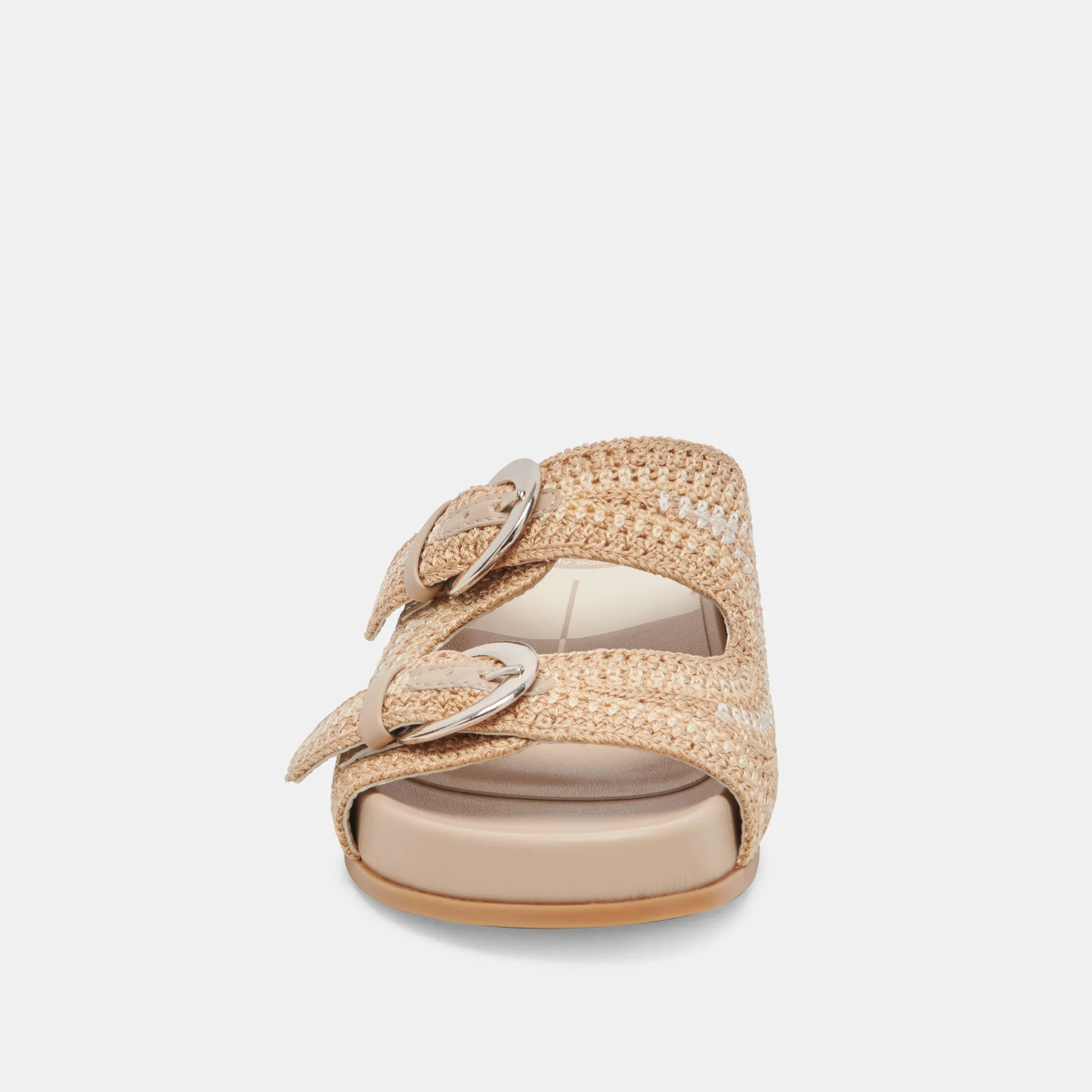 RALLI SANDALS NATURAL MULTI KNIT