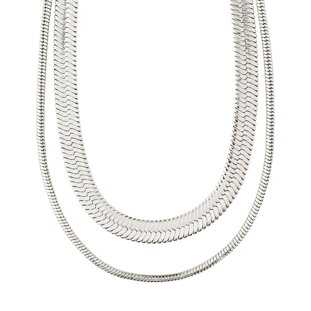 Reconnect Silver Plated Necklace