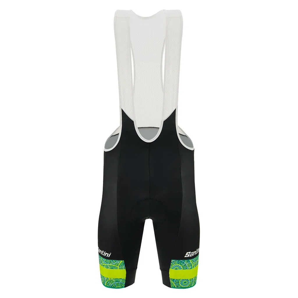 Santini Australian National Team Bibshorts - Black