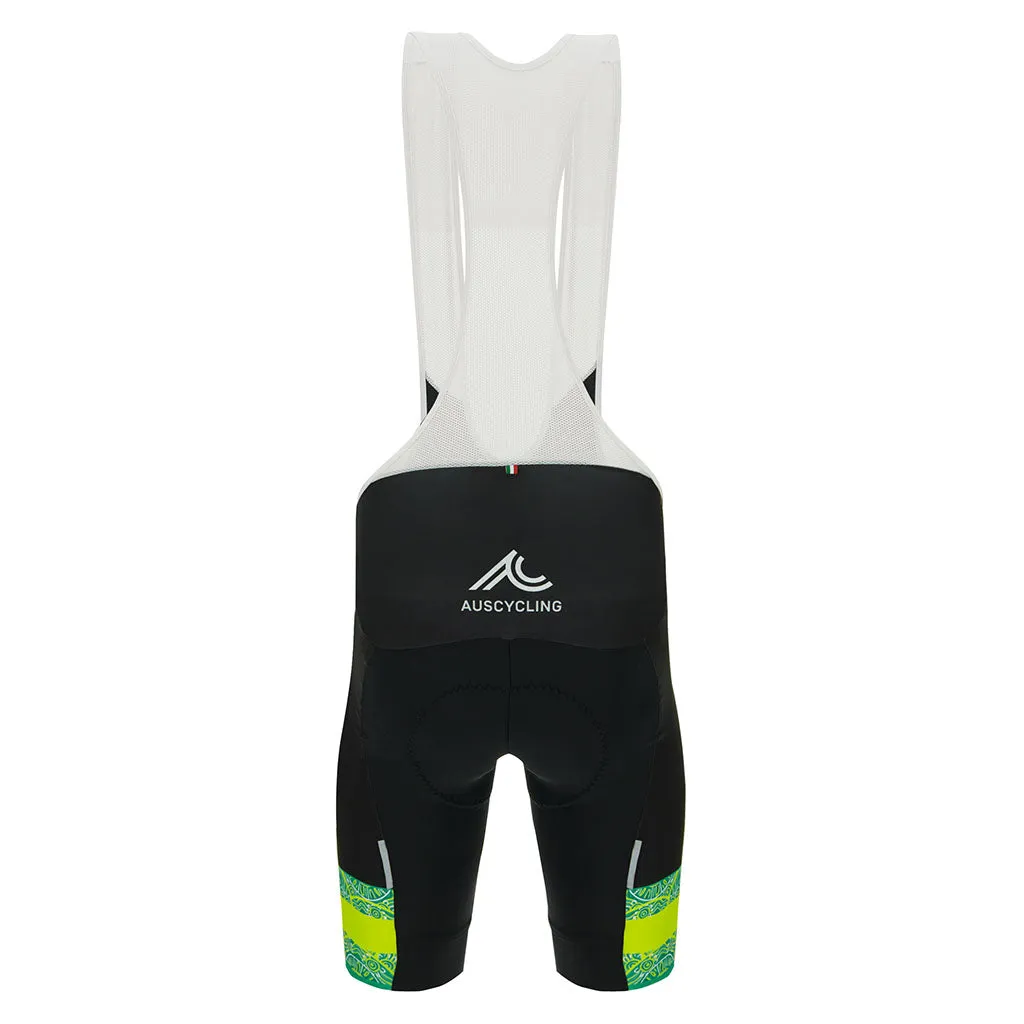 Santini Australian National Team Bibshorts - Black