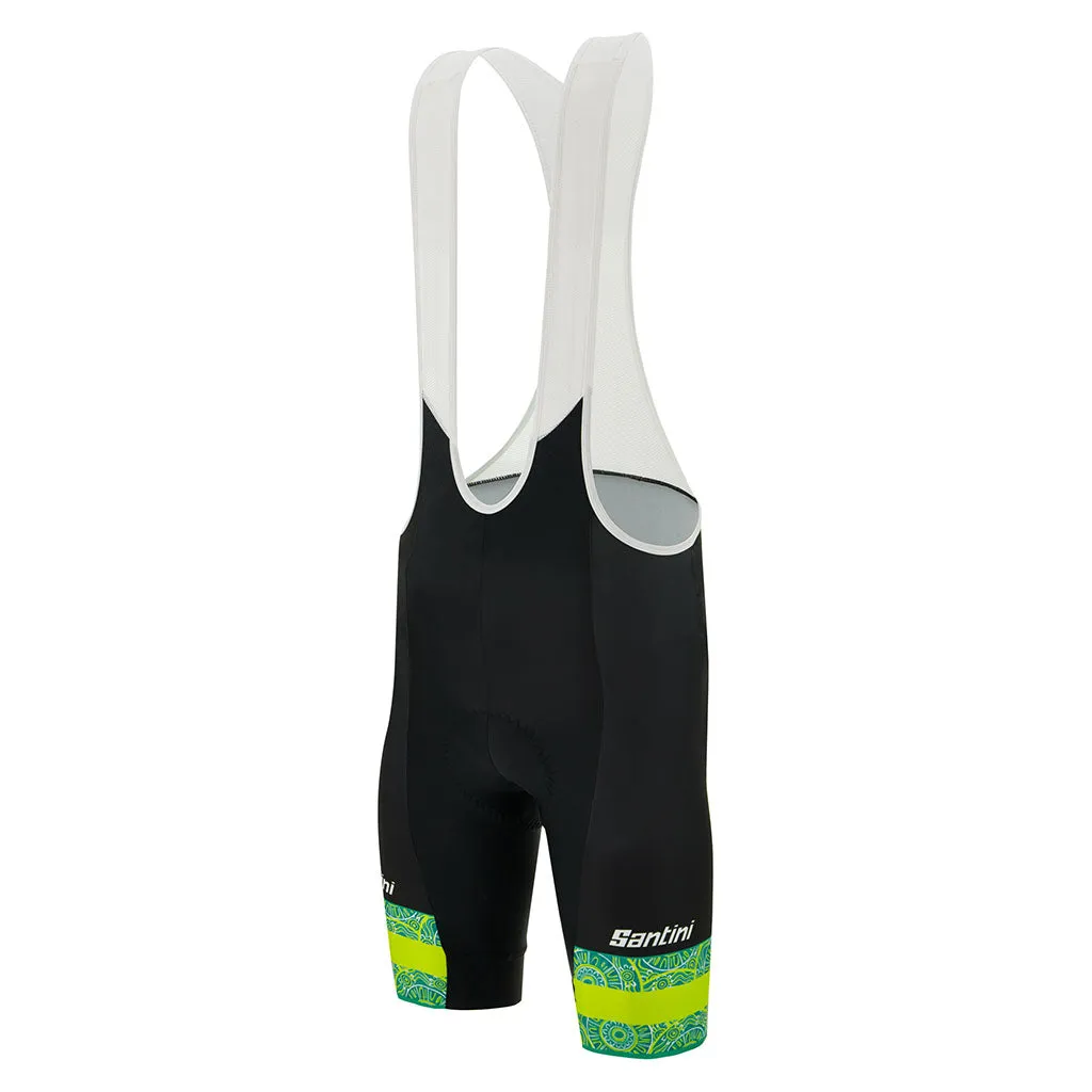 Santini Australian National Team Bibshorts - Black