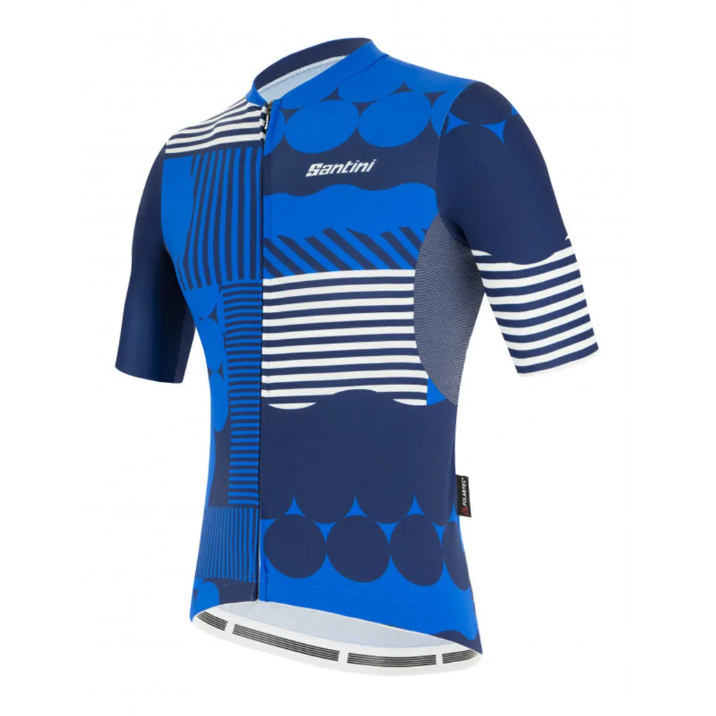 Santini Delta Optic Jersey - Royal Blue