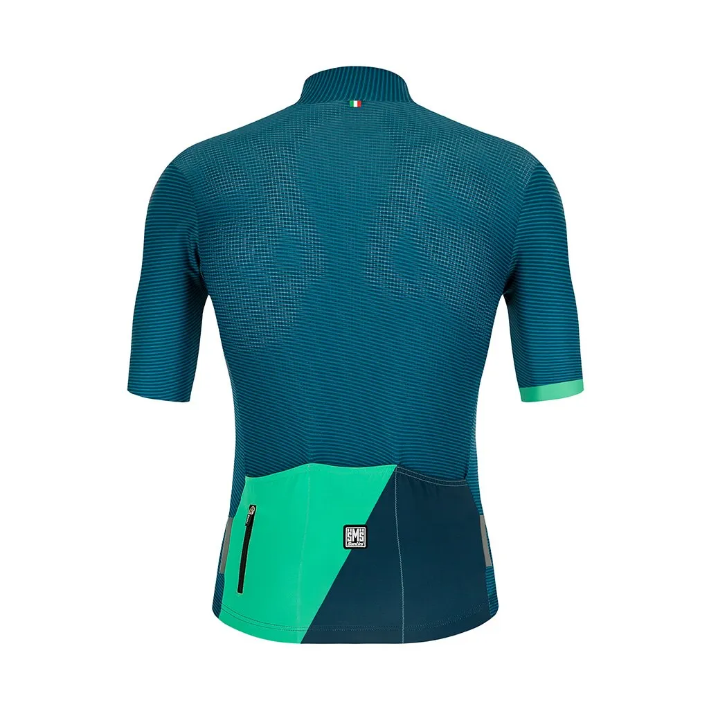 Santini Tono Studio Jersey - Teal