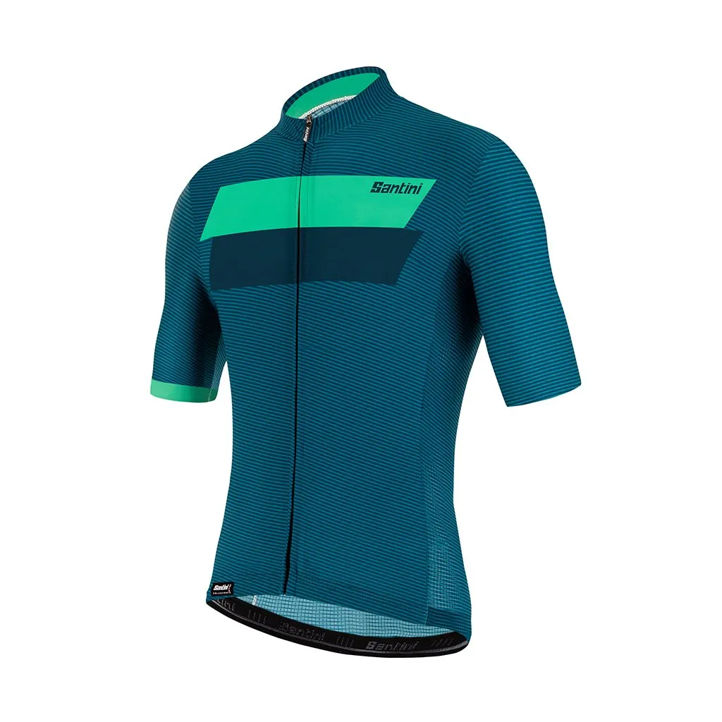 Santini Tono Studio Jersey - Teal