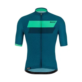 Santini Tono Studio Jersey - Teal