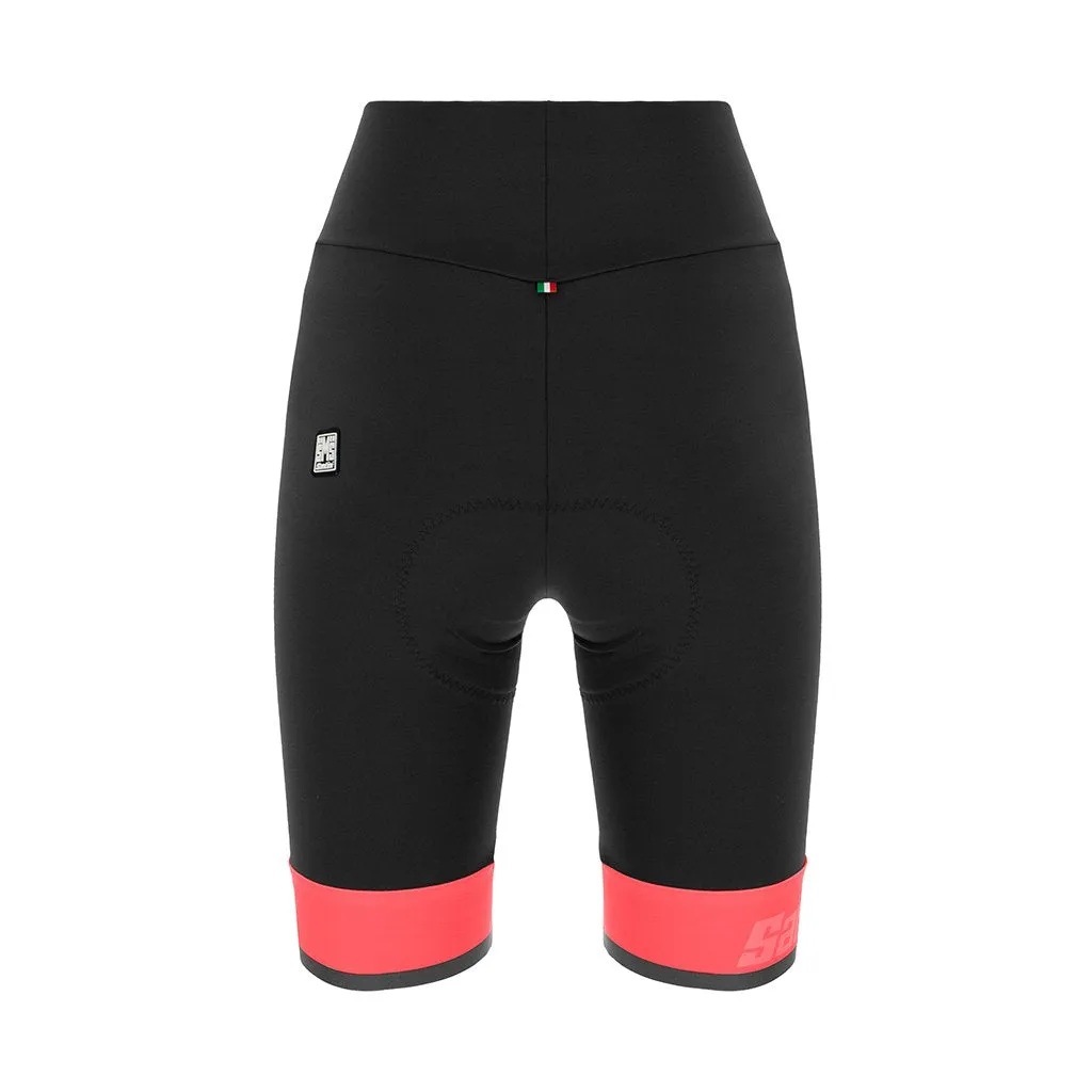 Santini Womens Giada Lux Shorts - Black