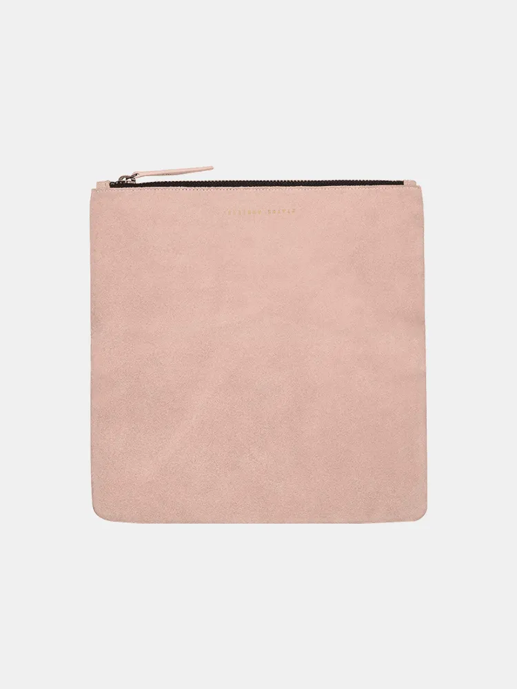 Status Anxiety Feel the Night Clutch - Dusty Pink