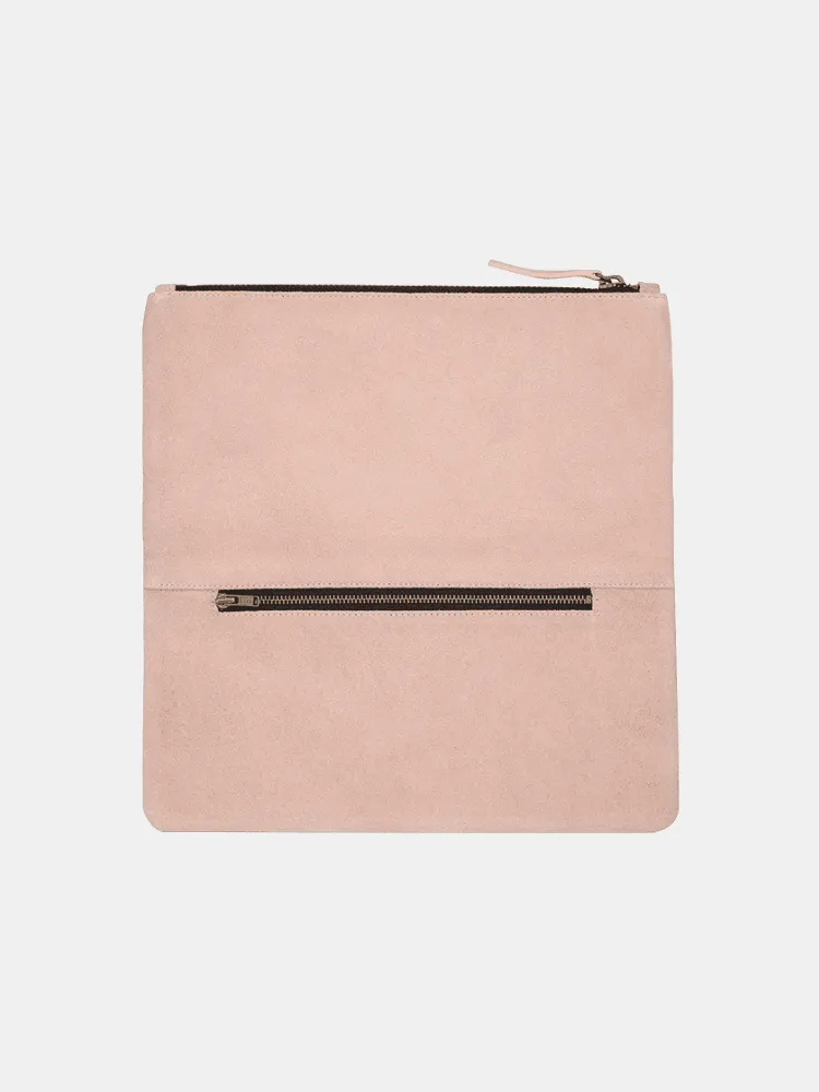 Status Anxiety Feel the Night Clutch - Dusty Pink