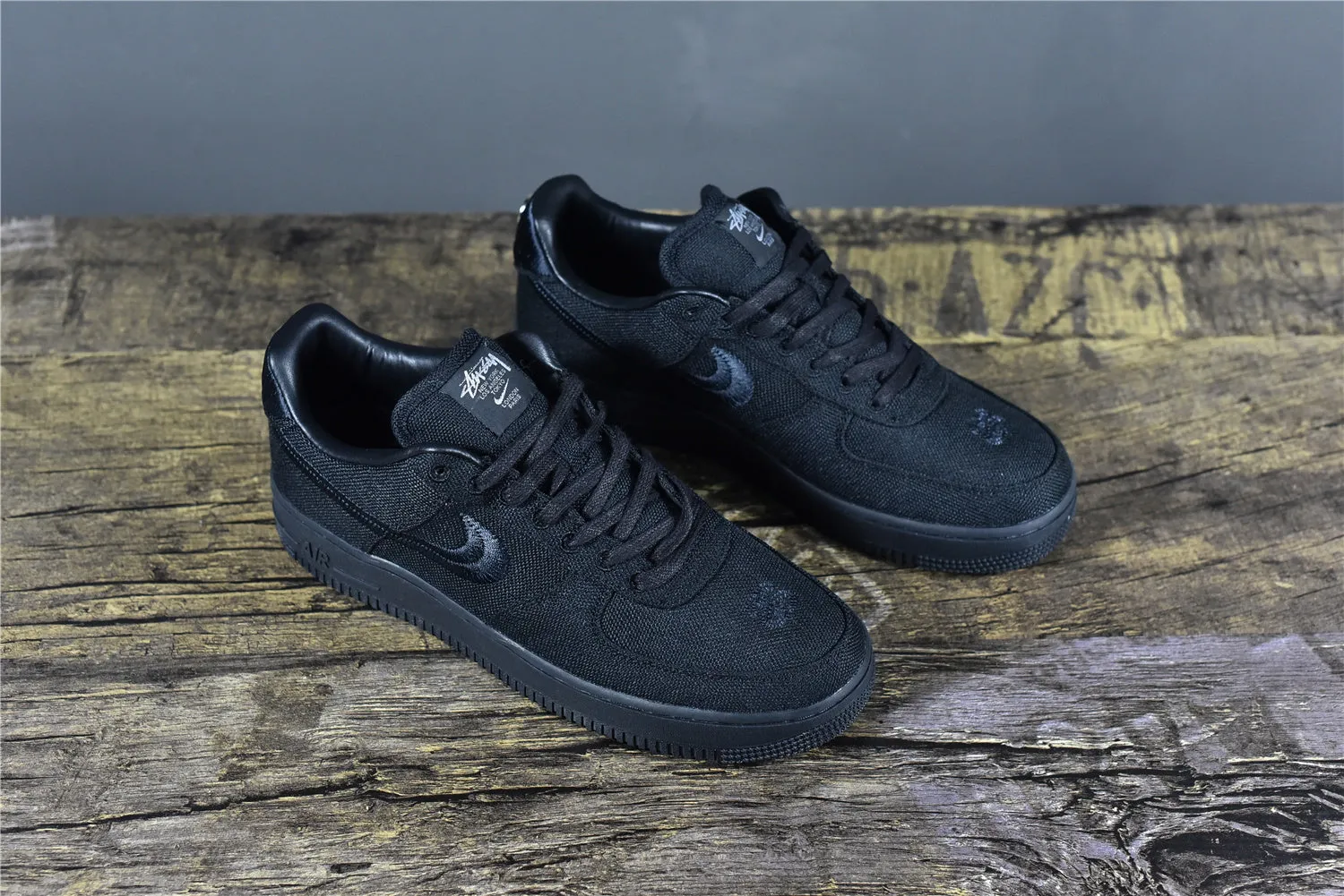 Stussy Air Force 1 Black